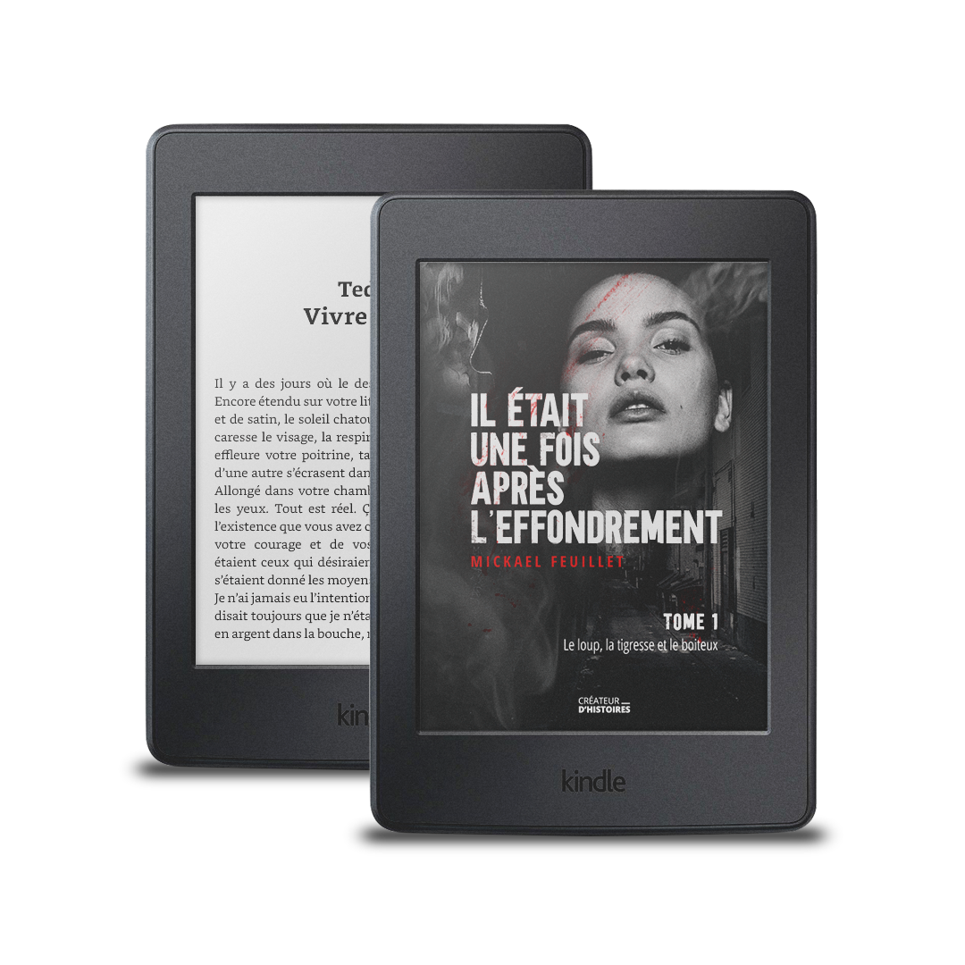 Couverture Kindle "Il était une fois après l'effondrement"